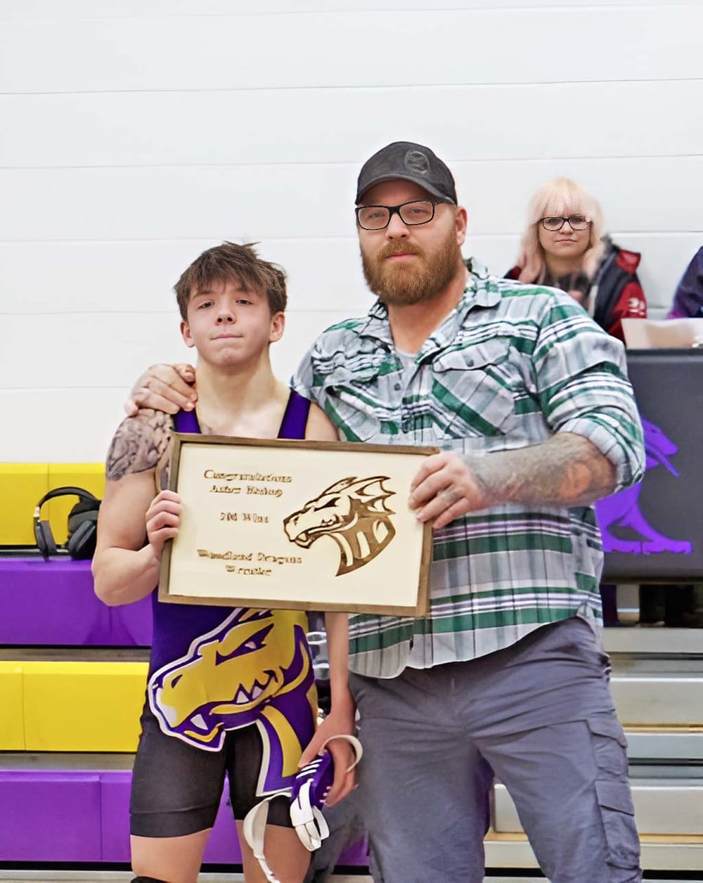 Woodland’s Asher Bishop Hits 100 Career Wins