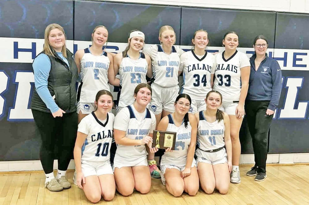 Calais JV Girls Win DAC Championship