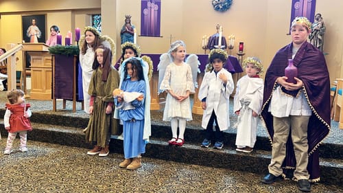 Christmas Nativity Pageant at St. Kateri Tekakwitha Parish