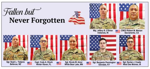 Fallen but  Never Forgotten