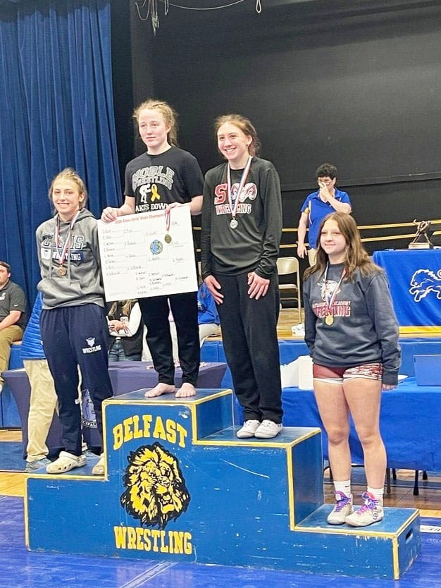 Ashaleigh Sulkowski Takes Third at Girls’ State Wrestling Championship