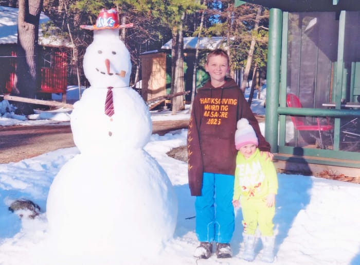 A Little Winter Cheer in Grand Lake Stream