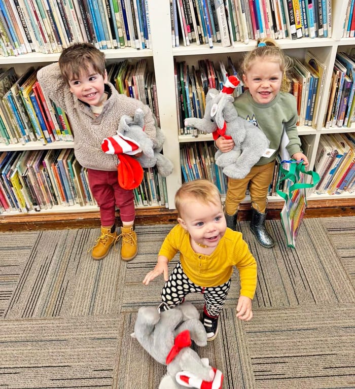 Build an Elephant at  Calais Free Library