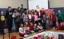 Blessing of the Christmas creche Knights of Columbus Council #149